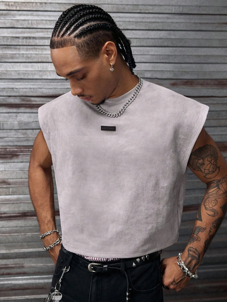 Regata Pavtros Studios Embossed Gothic Lettering Vest — Foto 4