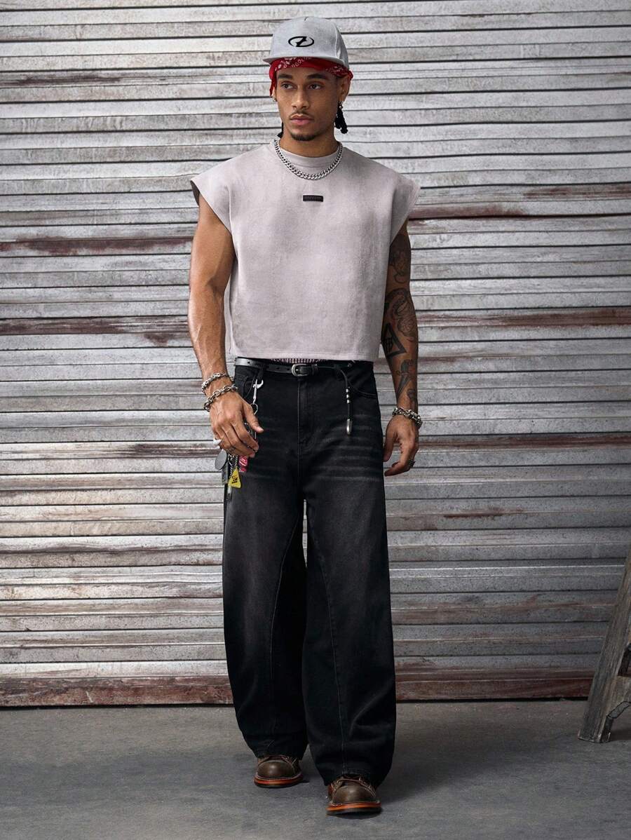 Regata Pavtros Studios Embossed Gothic Lettering Vest — Foto 5