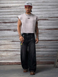 Regata Pavtros Studios Embossed Gothic Lettering Vest