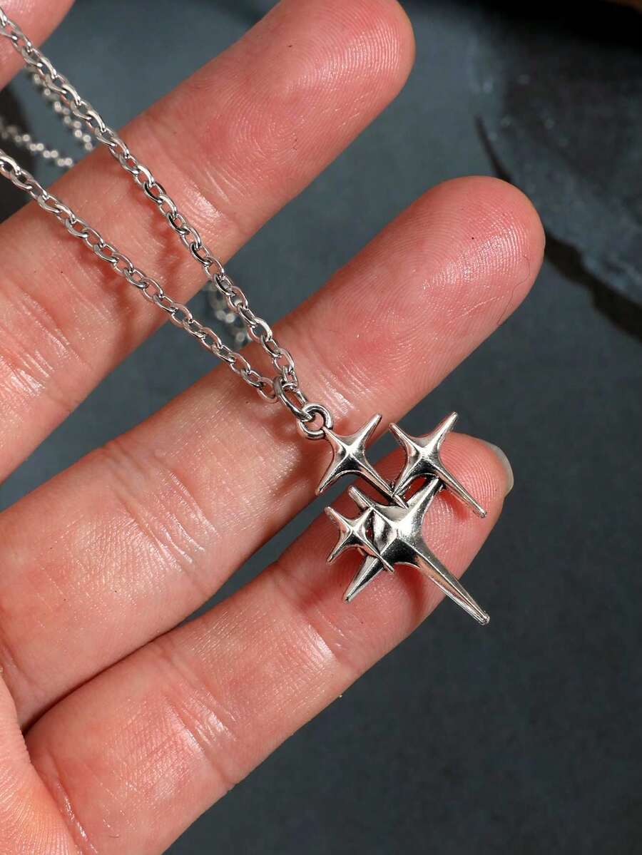 Colar Crucifixo Strass