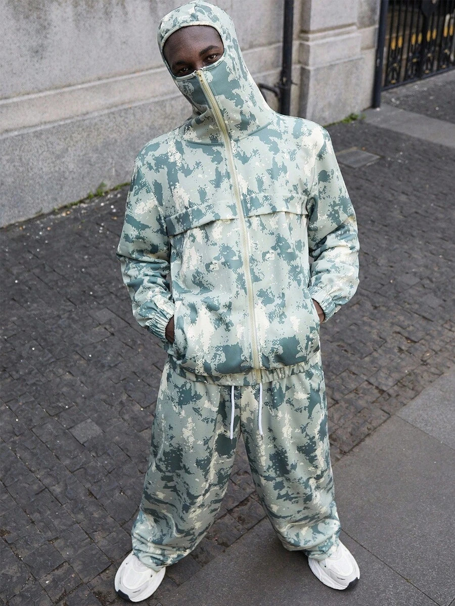 Conjunto Pavtros Studios Camo Full-Zip Tracksuit - foto 1