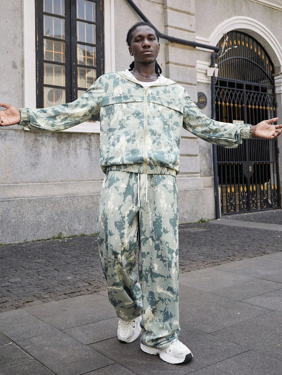Conjunto Pavtros Studios Camo Full-Zip Tracksuit - foto 3