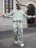 Conjunto Pavtros Studios Camo Full-Zip Tracksuit
