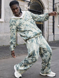 Conjunto Pavtros Studios Camo Full-Zip Tracksuit