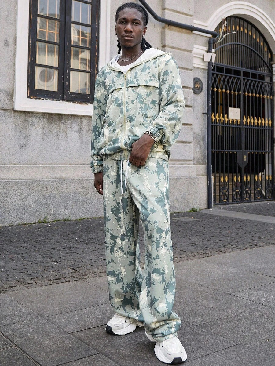 Conjunto Pavtros Studios Camo Full-Zip Tracksuit - foto 6