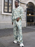 Conjunto Pavtros Studios Camo Full-Zip Tracksuit