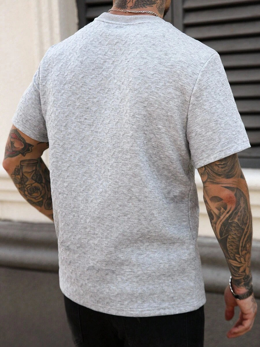 Camiseta Pavtros Jacquard Logotipo