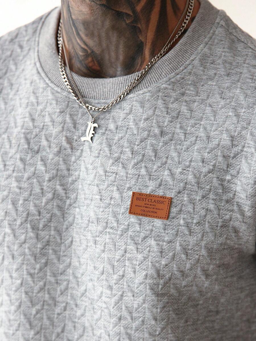 Camiseta Pavtros Jacquard Logotipo