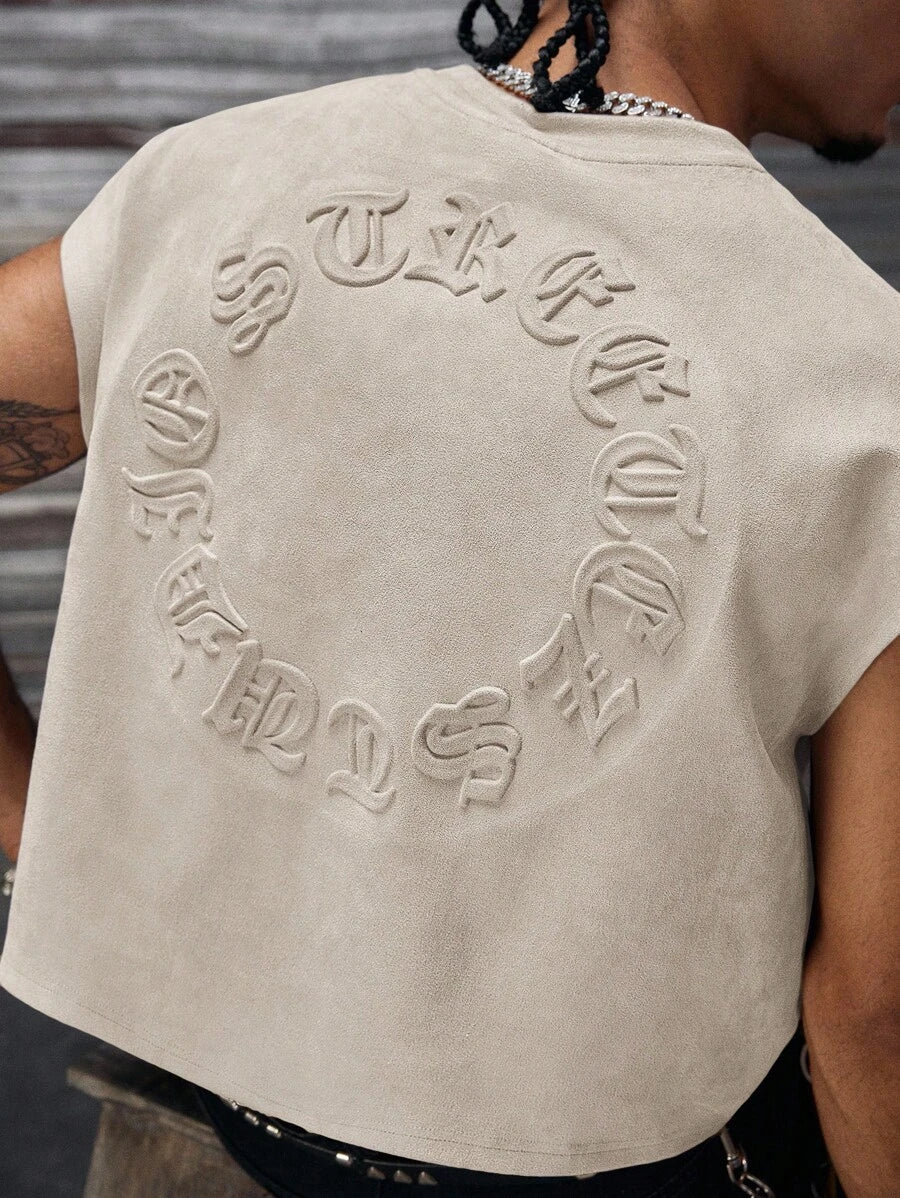 Regata Pavtros Studios Embossed Gothic Lettering Vest — Foto 8