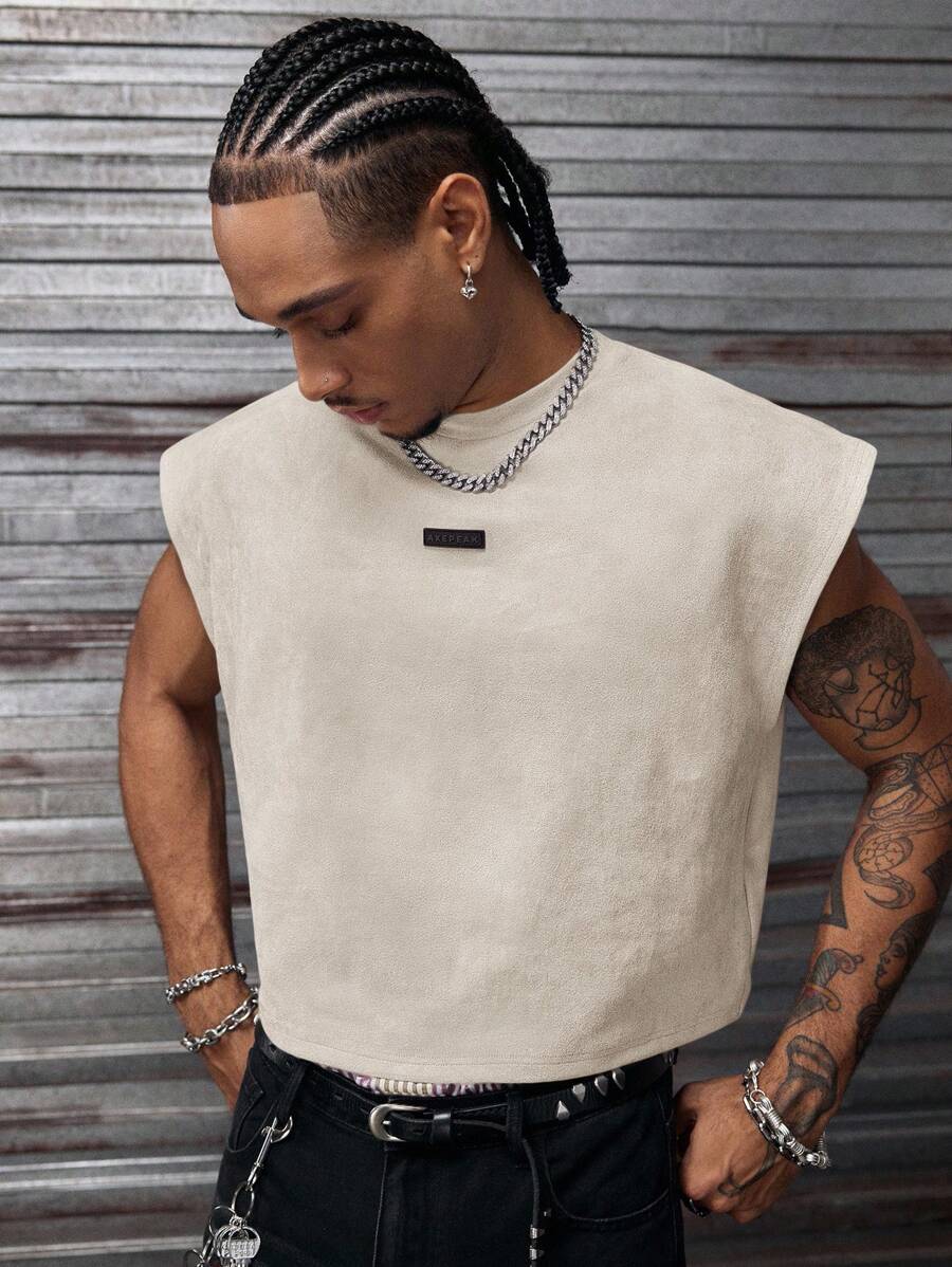 Regata Pavtros Studios Embossed Gothic Lettering Vest — Foto 9