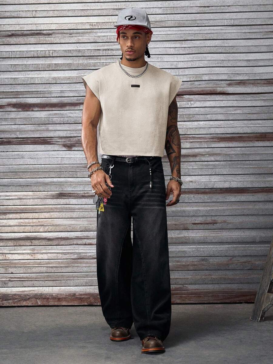 Regata Pavtros Studios Embossed Gothic Lettering Vest — Foto 10