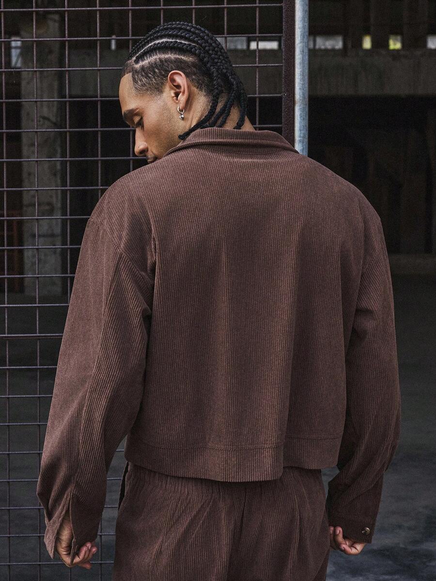 Conjunto Pavtros Studios Corduroy Overshirt Tracksuit - foto 1