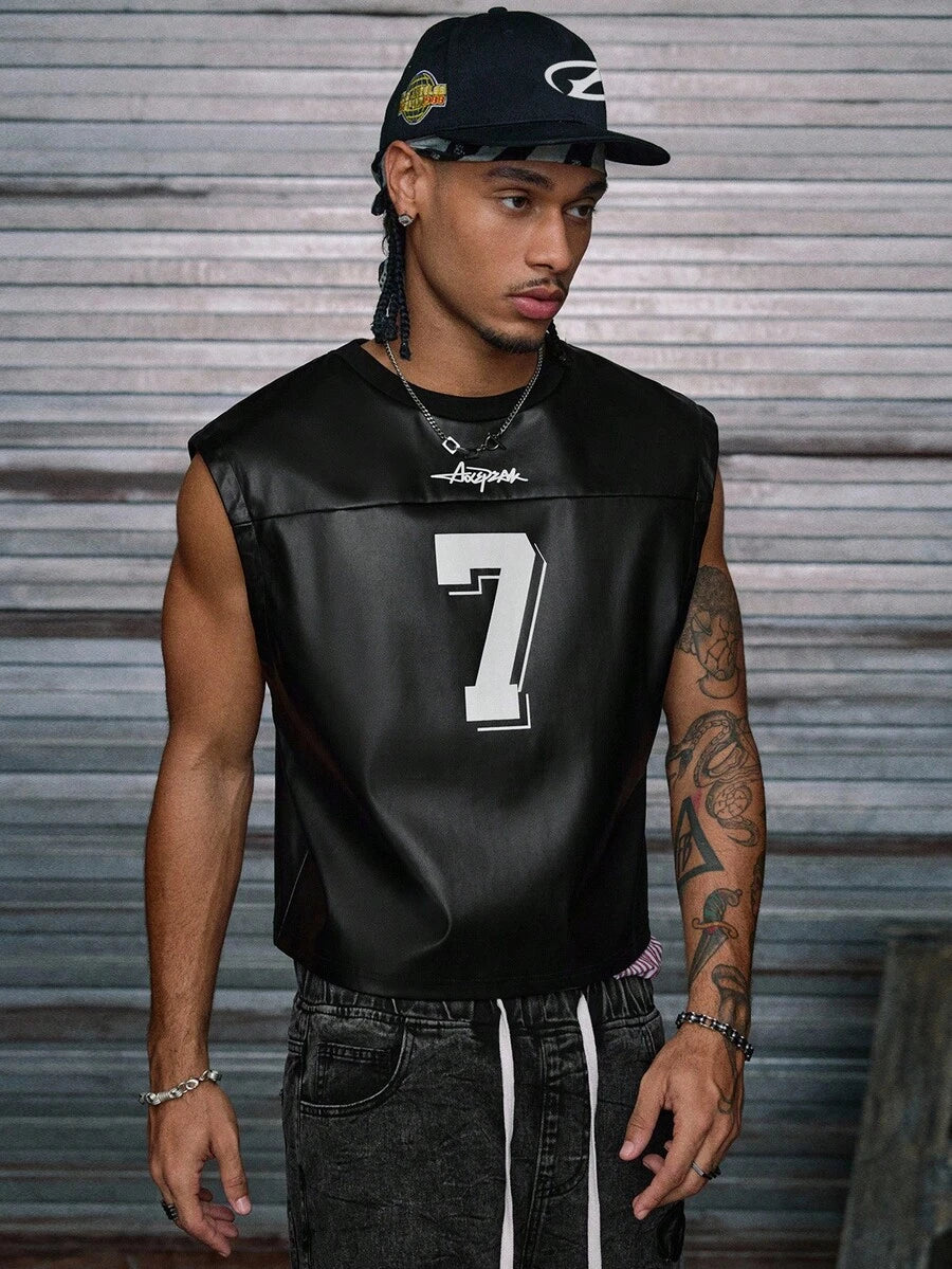 Regata Pavtros Studios Leather Football Jersey Vest — Foto 1