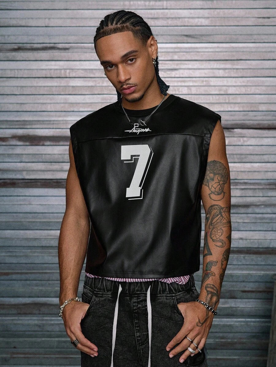 Regata Pavtros Studios Leather Football Jersey Vest — Foto 3