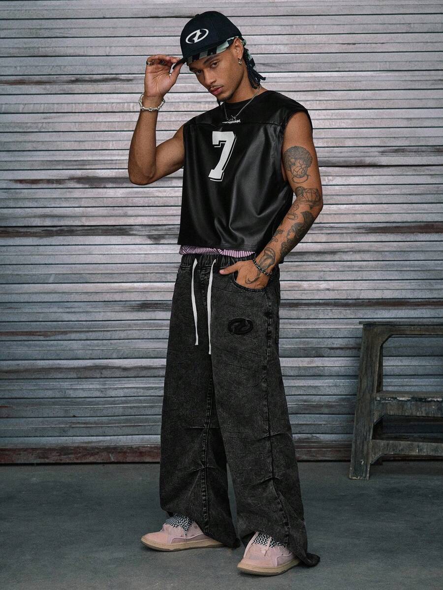 Regata Pavtros Studios Leather Football Jersey Vest — Foto 6