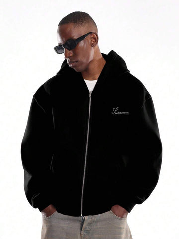 Moletom Pavtros Studios Script Zip Hoodie - foto 1