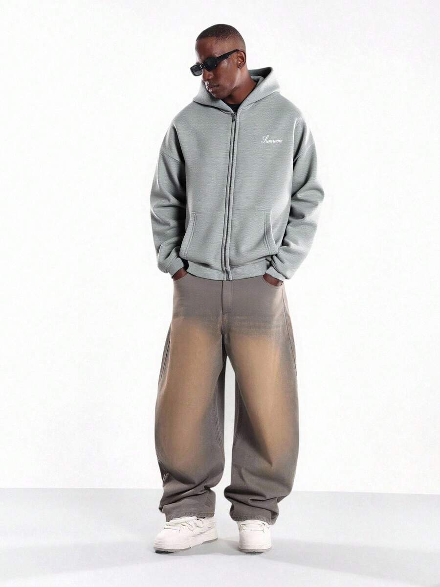 Moletom Pavtros Studios Script Zip Hoodie - foto 15