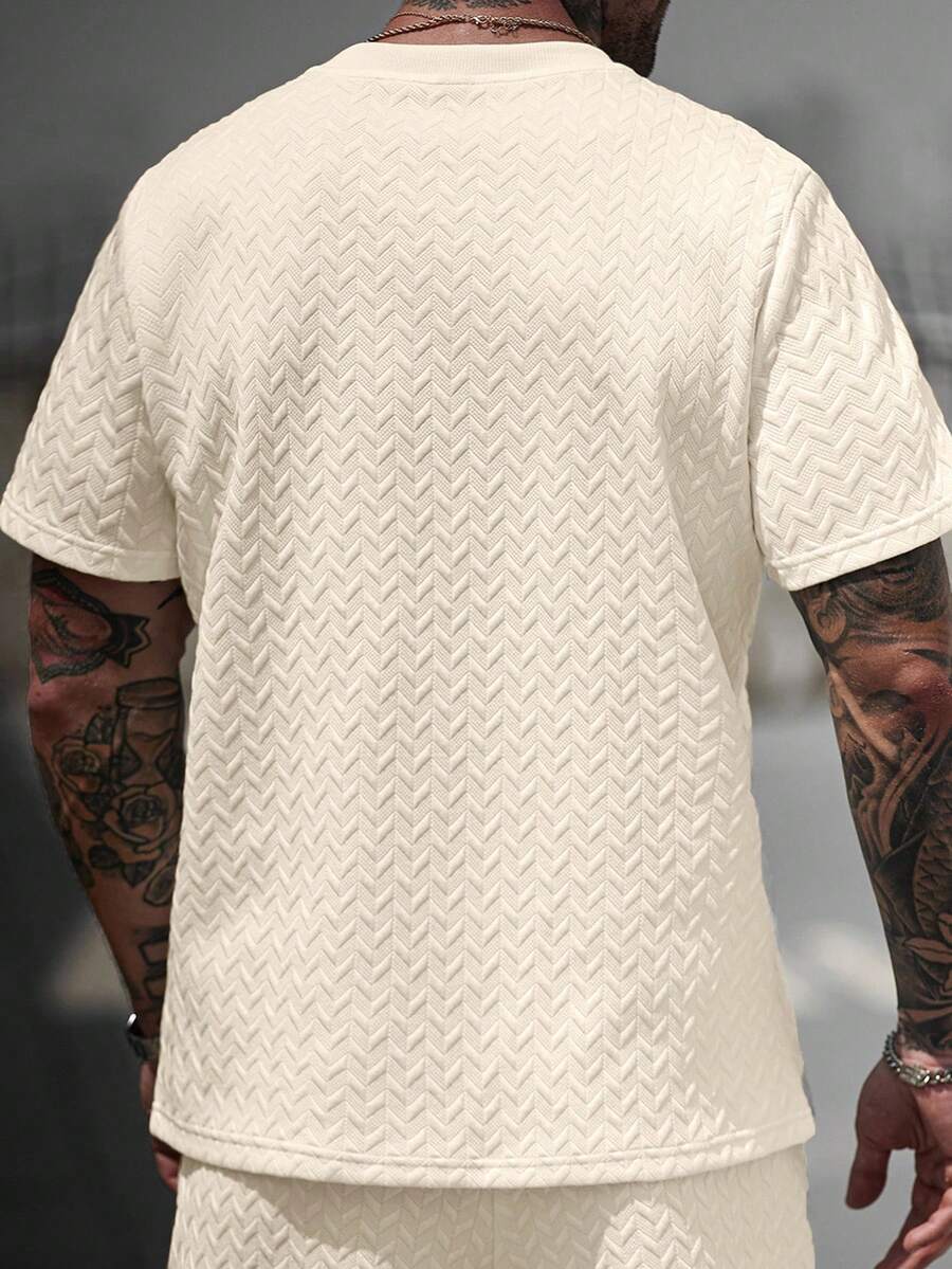 Camiseta Pavtros Jacquard Logotipo