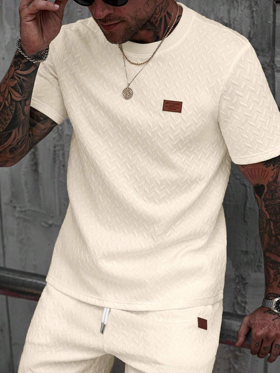 Camiseta Pavtros Jacquard Logotipo