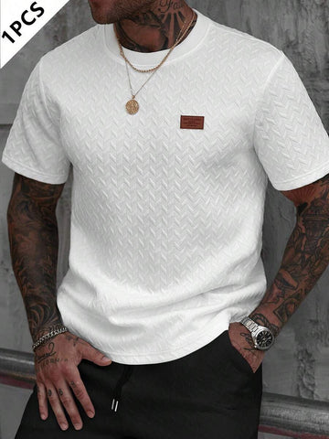 Camiseta Pavtros Jacquard Logotipo