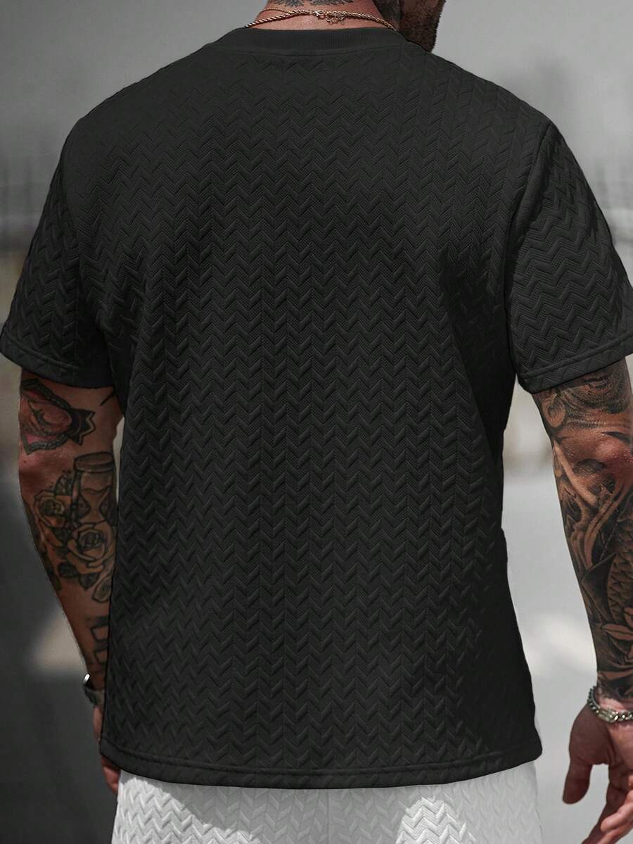 Camiseta Pavtros Jacquard Logotipo