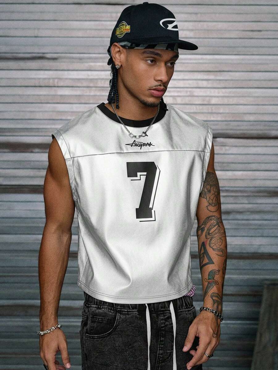 Regata Pavtros Studios Leather Football Jersey Vest — Foto 13