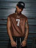 Regata Pavtros Studios Leather Football Jersey Vest