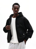 Moletom Pavtros Minimalist Zip-Up Heavyweight Hoodie