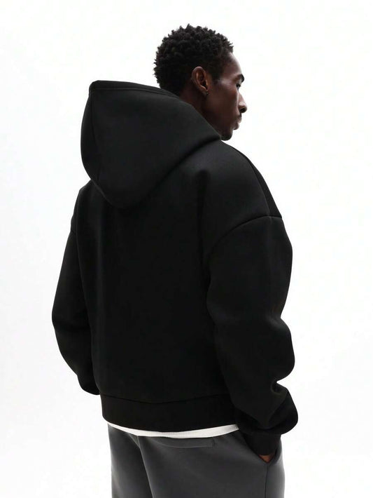 Moletom Pavtros Minimalist Zip-Up Heavyweight Hoodie