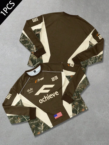 Moletom Pavtros Camuflado Colorblock