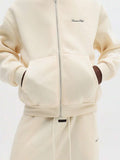 Conjunto Moletom Pavtros Studios Script Zip Tracksuit