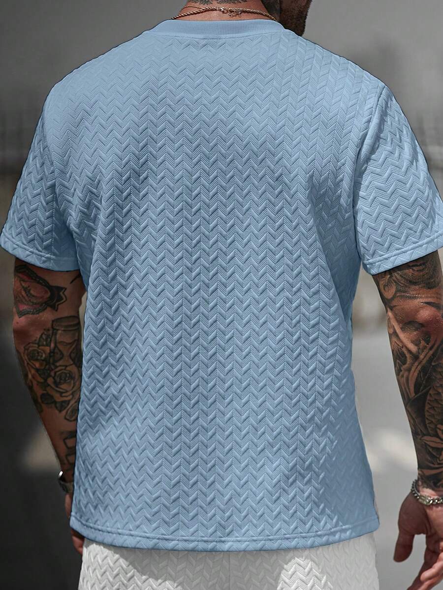 Camiseta Pavtros Jacquard Logotipo