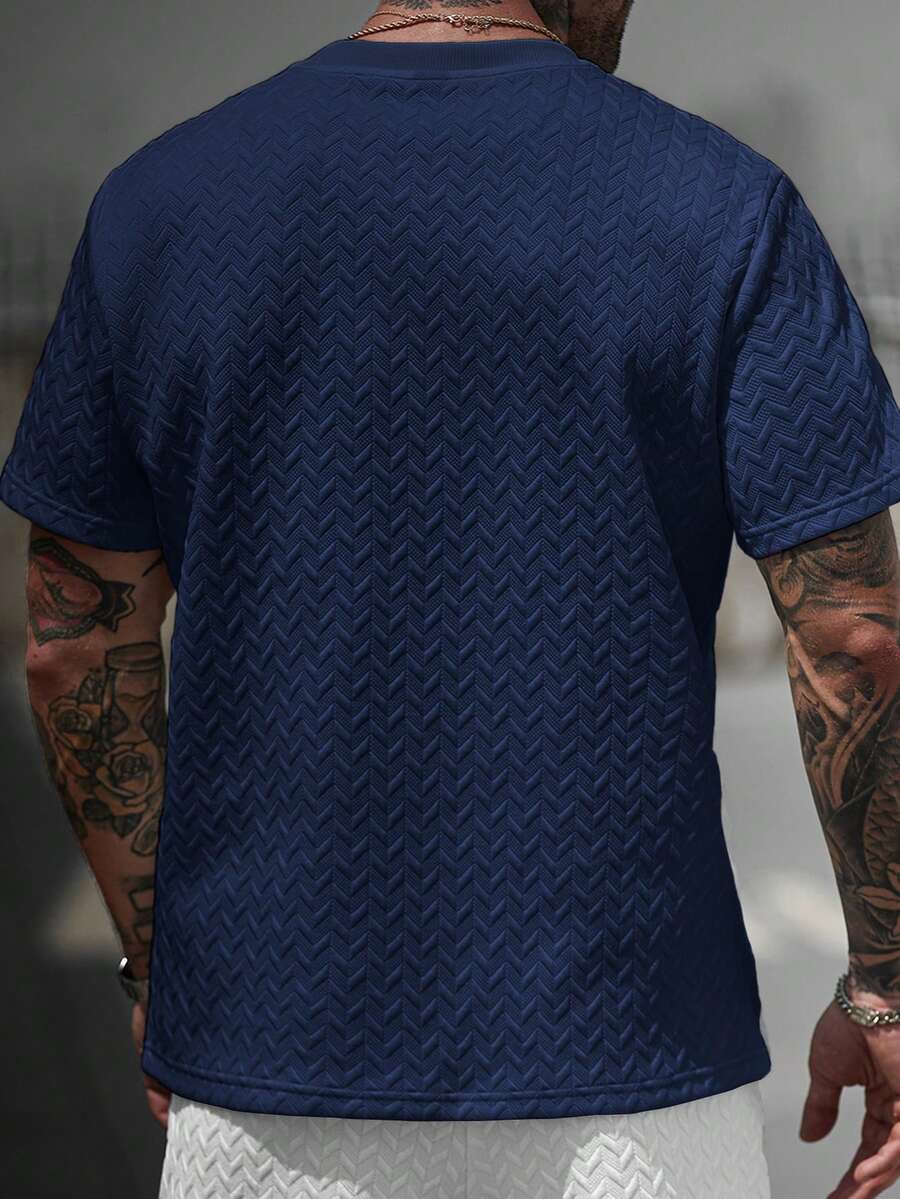 Camiseta Pavtros Jacquard Logotipo