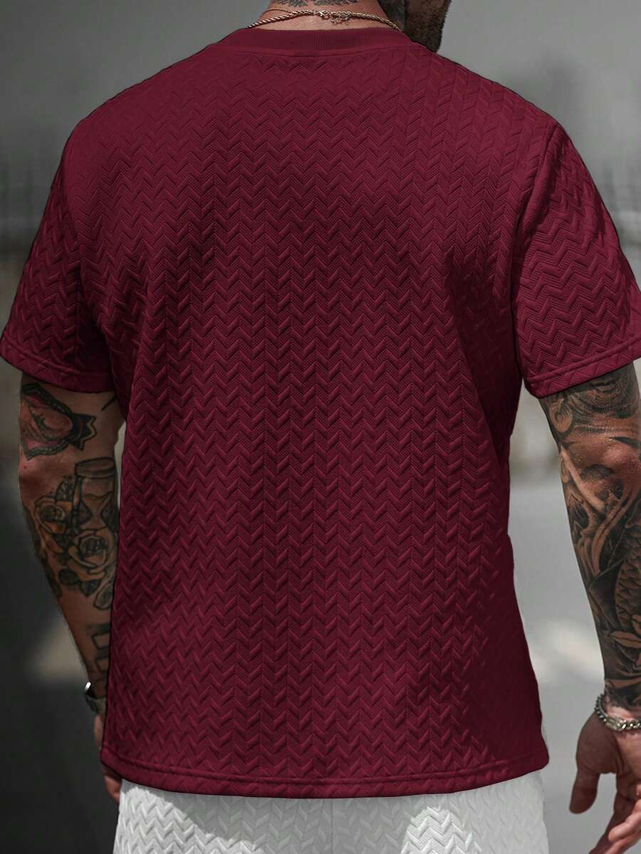 Camiseta Pavtros Jacquard Logotipo