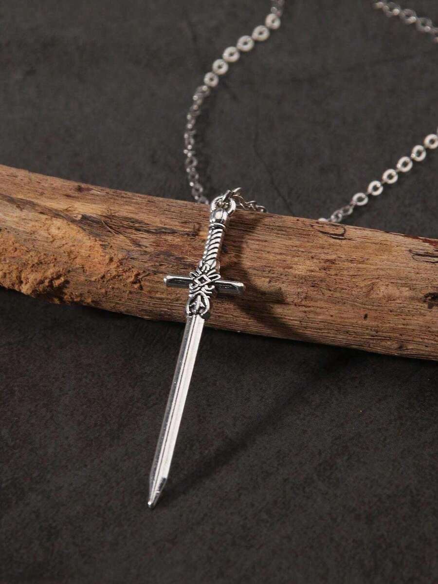 Colar Crucifixo Strass