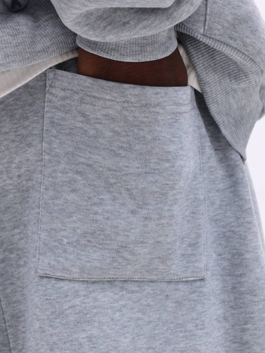Conjunto Moletom Pavtros Studios Panel Zip Tracksuit Grey - foto 8