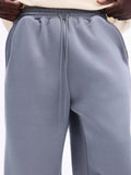 SUMWON Conjunto de Moletom e Calça de Moletom com Ajuste Quadrado, com Capuz com Cordão e Bolso Central, Roupa de Descanso Casual, Agasalho de Inverno Confortável