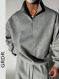 Moletom com Zíper GRDR para Homens, Outono/Inverno