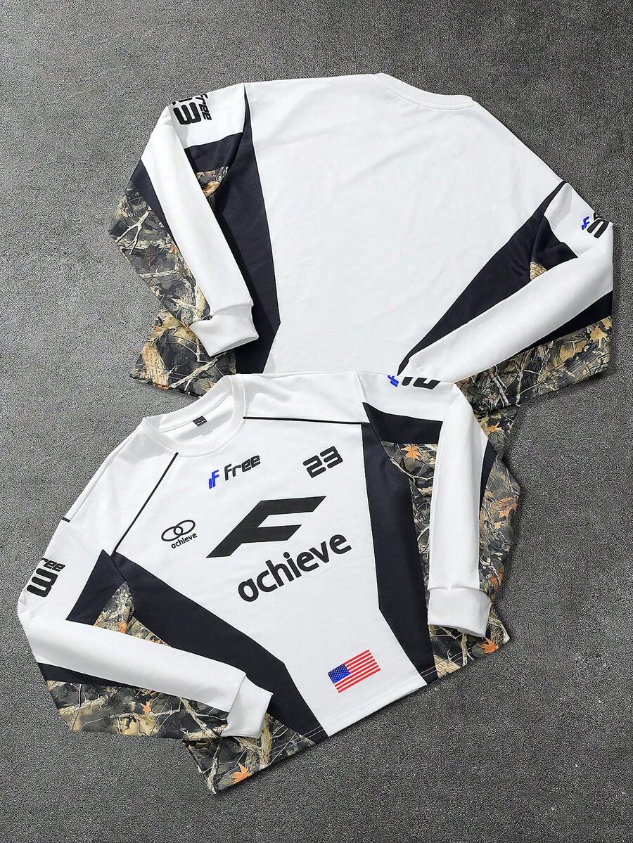 Moletom Pavtros Camuflado Colorblock