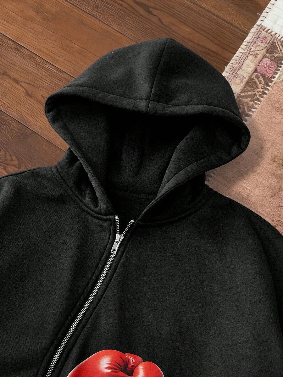 Moletom Pavtros Capuz Solta Outono Inverno