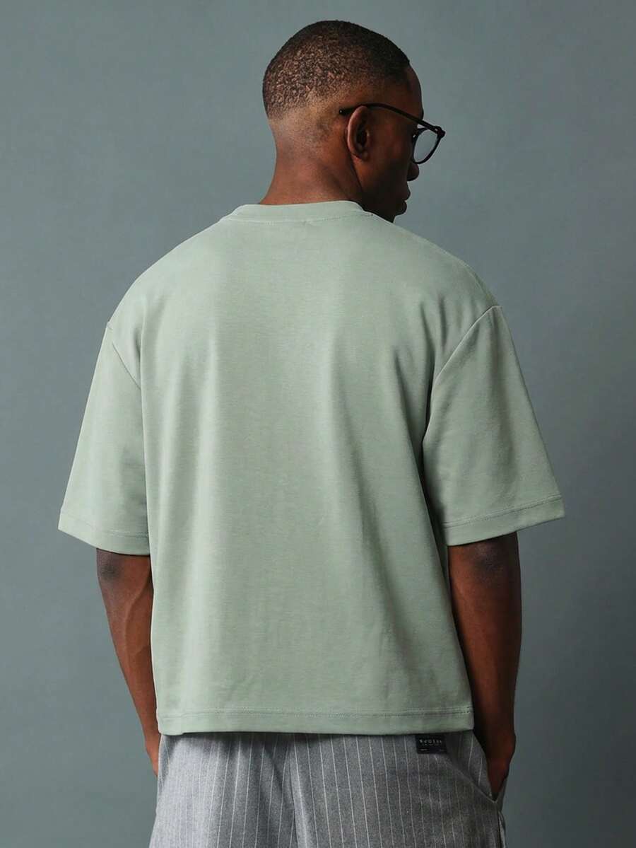 Camiseta Pavtros Cropped Quadrado