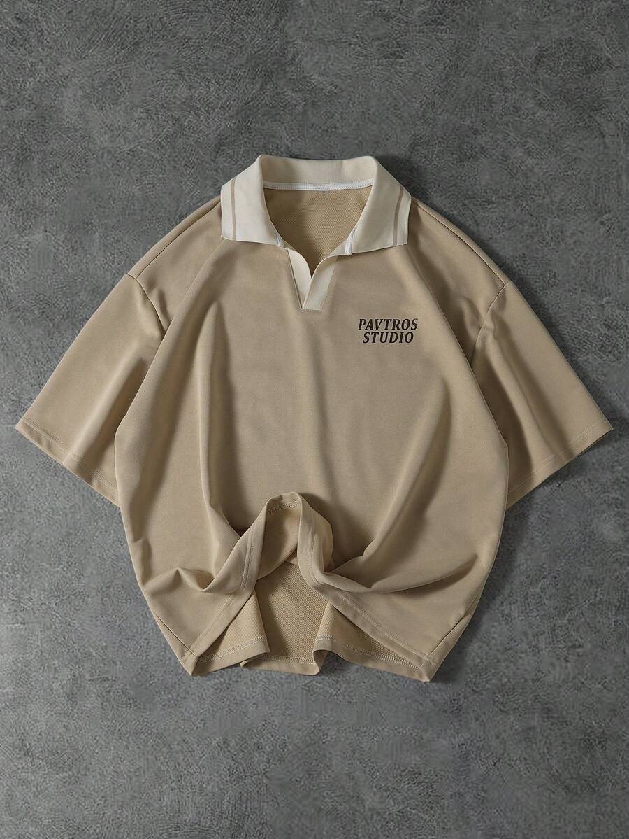 Camisa Polo Pavtros Studios Minimalist Knit Polo — Foto 7