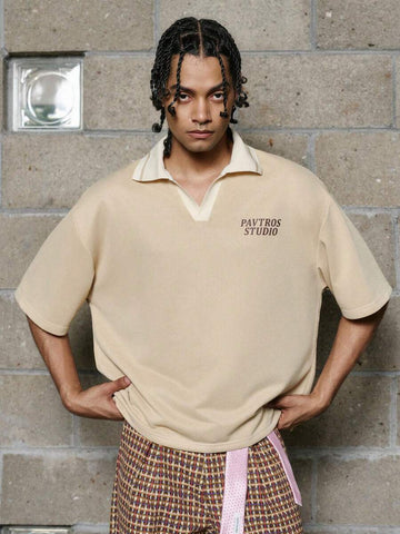 Camisa Polo Pavtros Studios Minimalist Knit Polo — Foto 1