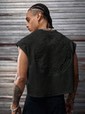 Regata Pavtros Studios Embossed Gothic Lettering Vest
