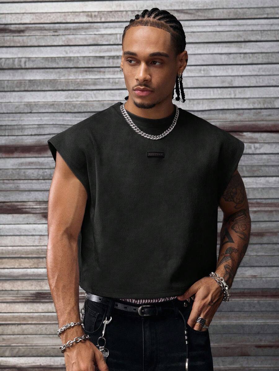 Regata Pavtros Studios Embossed Gothic Lettering Vest — Foto 12