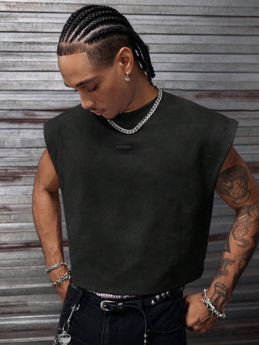 Regata Pavtros Studios Embossed Gothic Lettering Vest — Foto 14