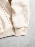 Moletom Seam Detail — Natural Cream PAVTROS
