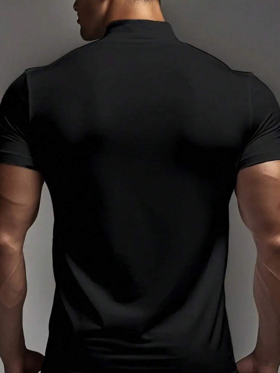 Camiseta Masculina Gola Minimal — Pavtros
