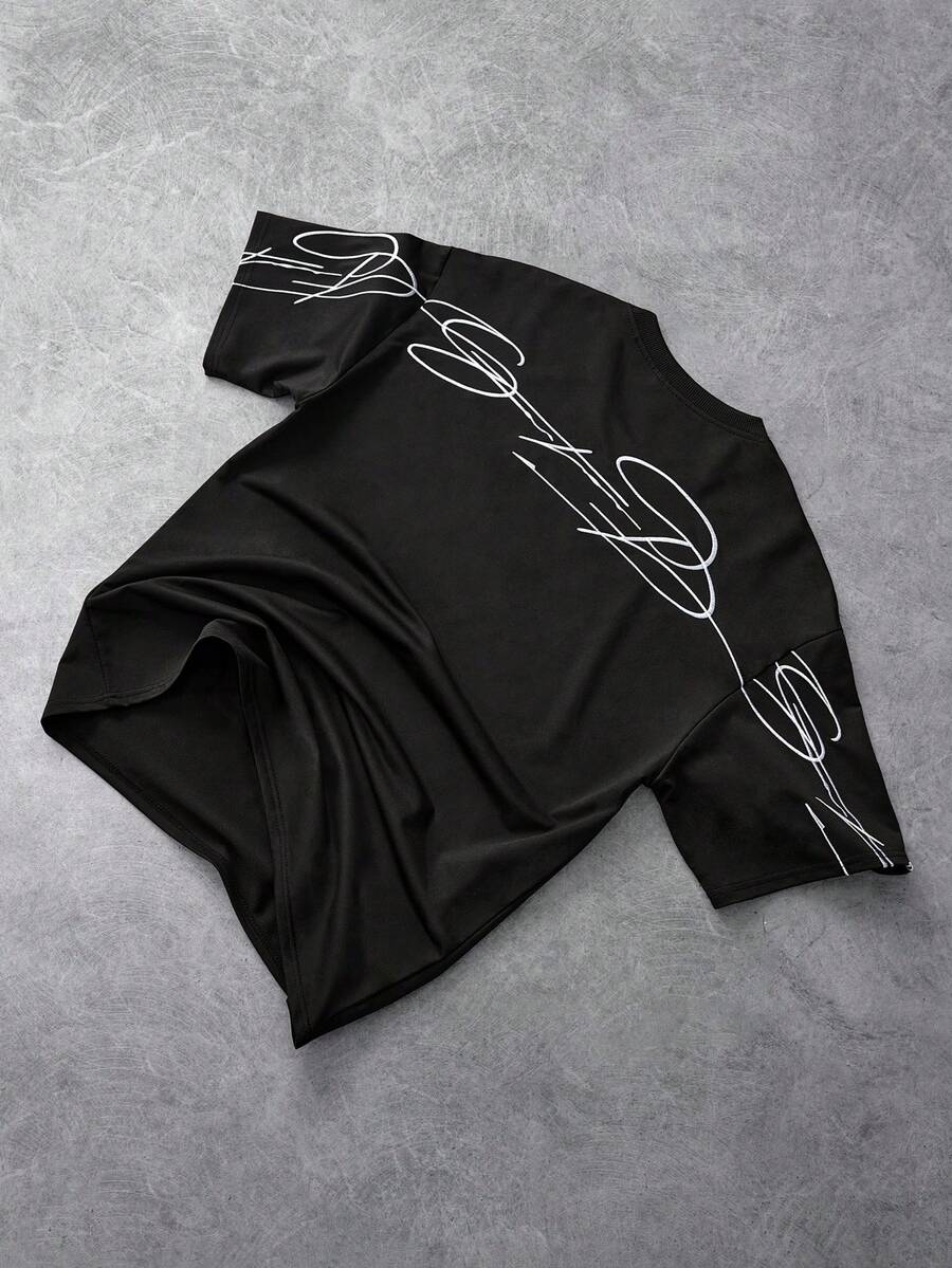 Camiseta Pavtros Estampa Cruzada