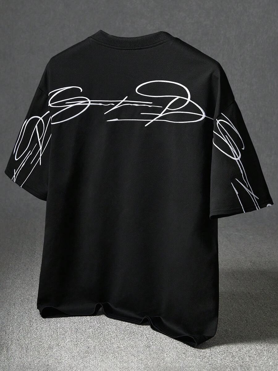 Camiseta Pavtros Estampa Cruzada